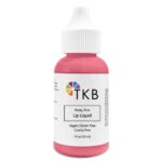 TKB Lip Liquid Color|Liquid Lip Color for TKB Gloss Base, DIY Lip Gloss, Pigmented Lip Gloss and Lipstick Colorant, Made in USA (1floz (30ml), Perky Pink)